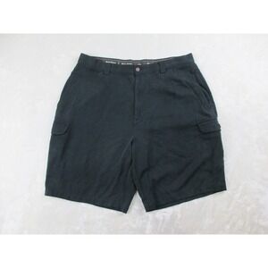 Tommy Bahama Shorts Mens 36 Black Relax Pockets Silk Blend Chino*